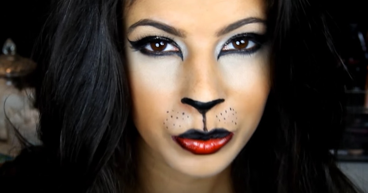 11 Easy Cat Halloween Makeup Tutorials For Every Type Of Kitty — VIDEOS