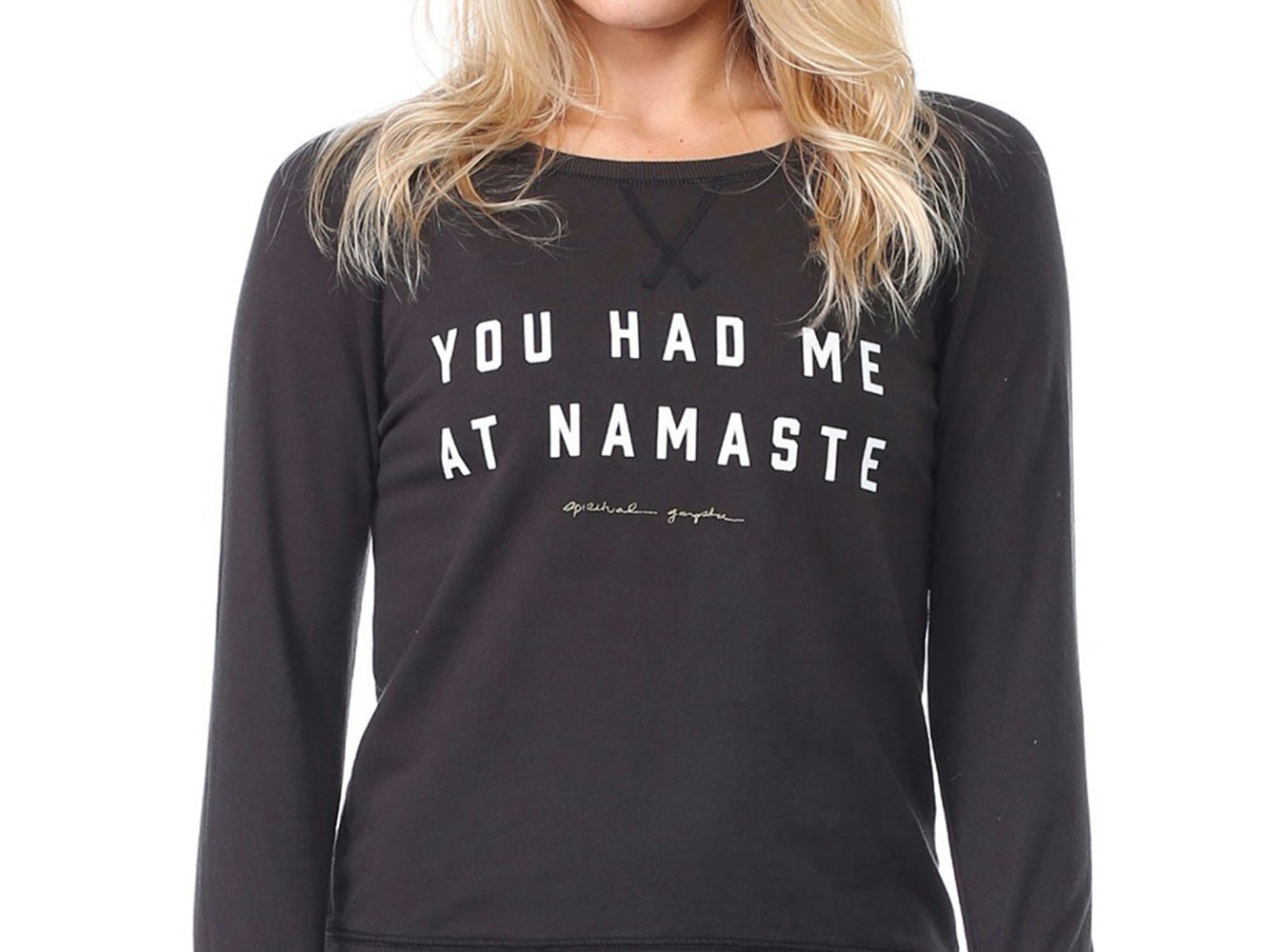 yoga tops with sayings