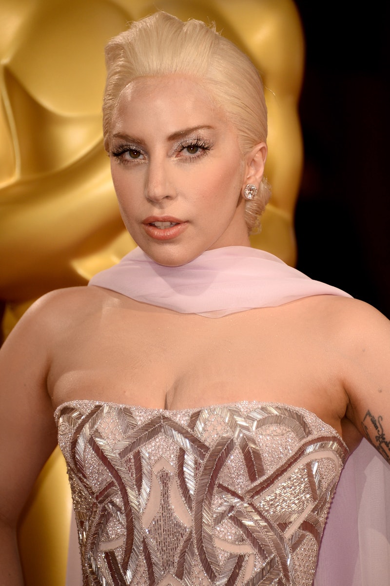 Lady Gaga at the 2014 Oscars
