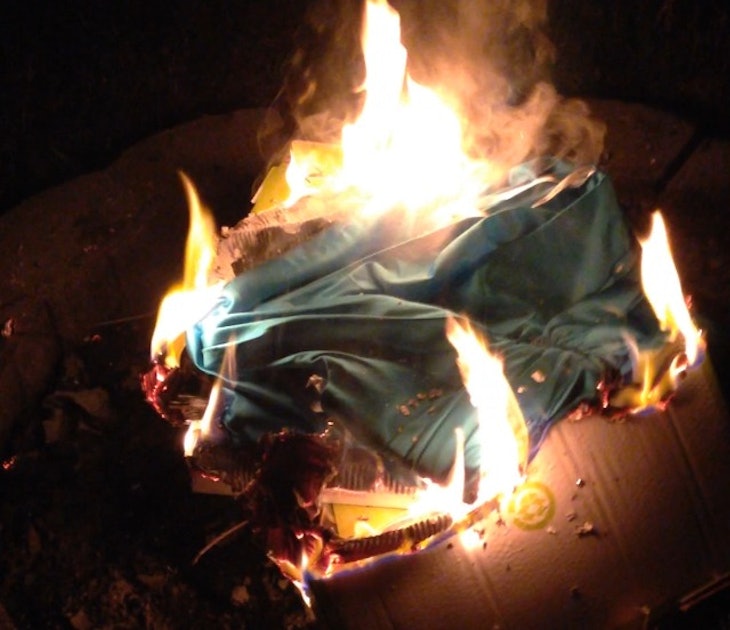 I Was Fired From A Wedding So I Burned My Bridesmaid Dress And Let It All Go