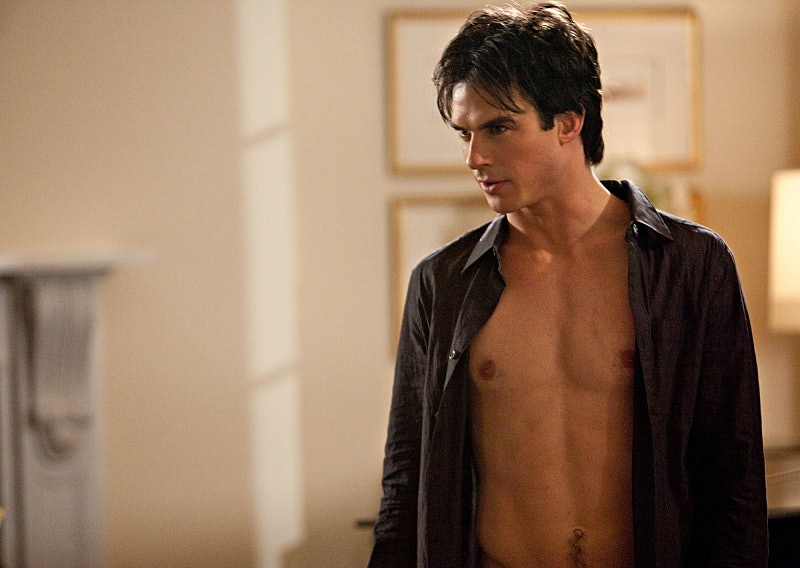 Ranking Damon Salvatores Shirtless Scenes On The Vampire Diaries 7237