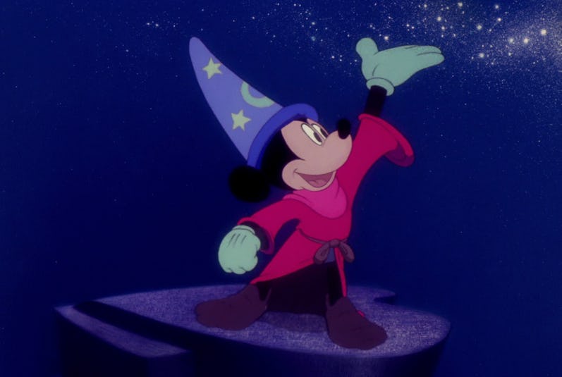 mickey mouse hat wizard