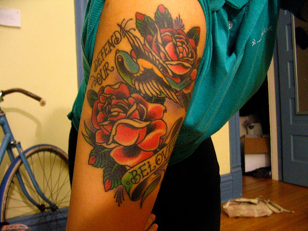 What Does A Tattoo Of A Rose Mean, Because There's A Lot More Meaning