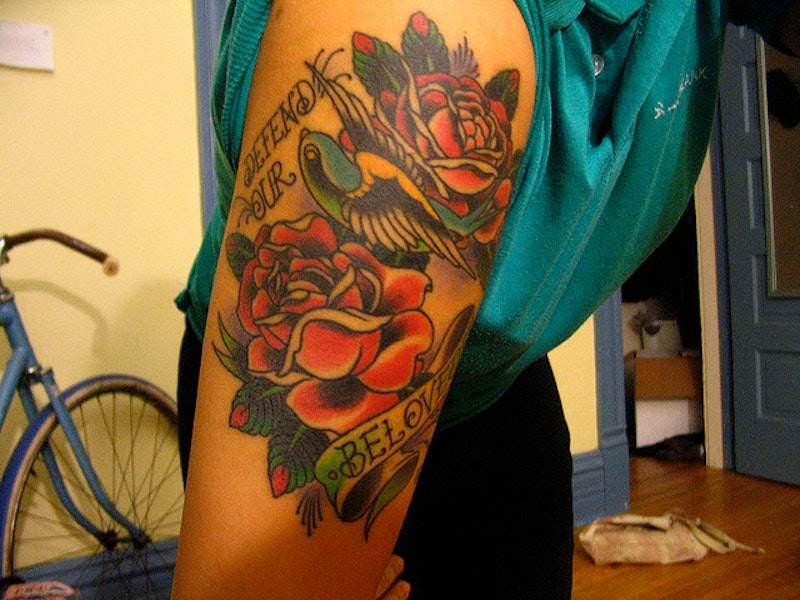 What Does A Tattoo Of A Rose Mean Because There S A Lot More Meaning To The Classic Ink Art Than You Know
