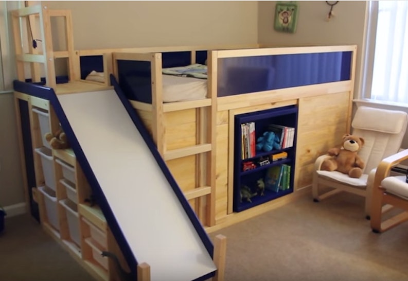 Dad S Awesome Ikea Toddler Bed Hack Makes Anything Look