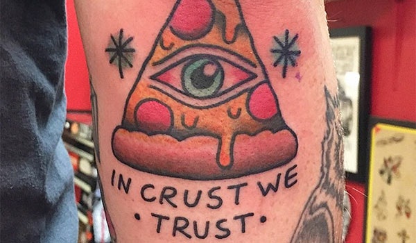 22 Cool Pizza Tattoos So Perfect Theyll Make You Hungry