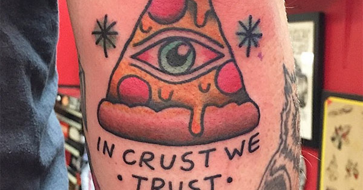 22 Cool Pizza Tattoos So Perfect They'll Make You Hungry