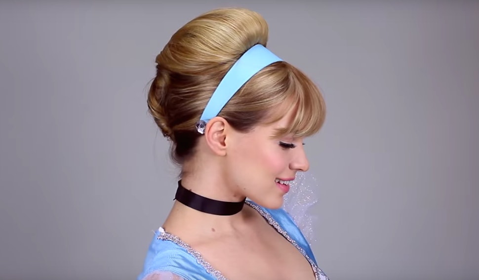 Disney Princess Hair Tutorial for Blonde Hair - wide 7