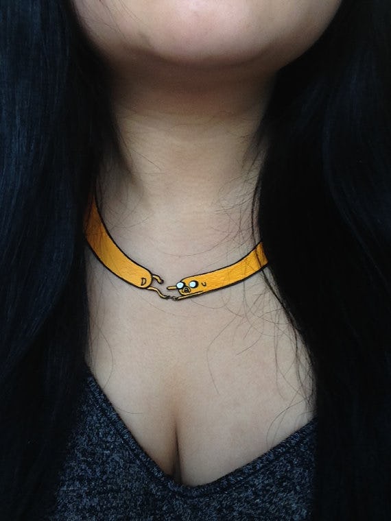 adventure time friendship necklace