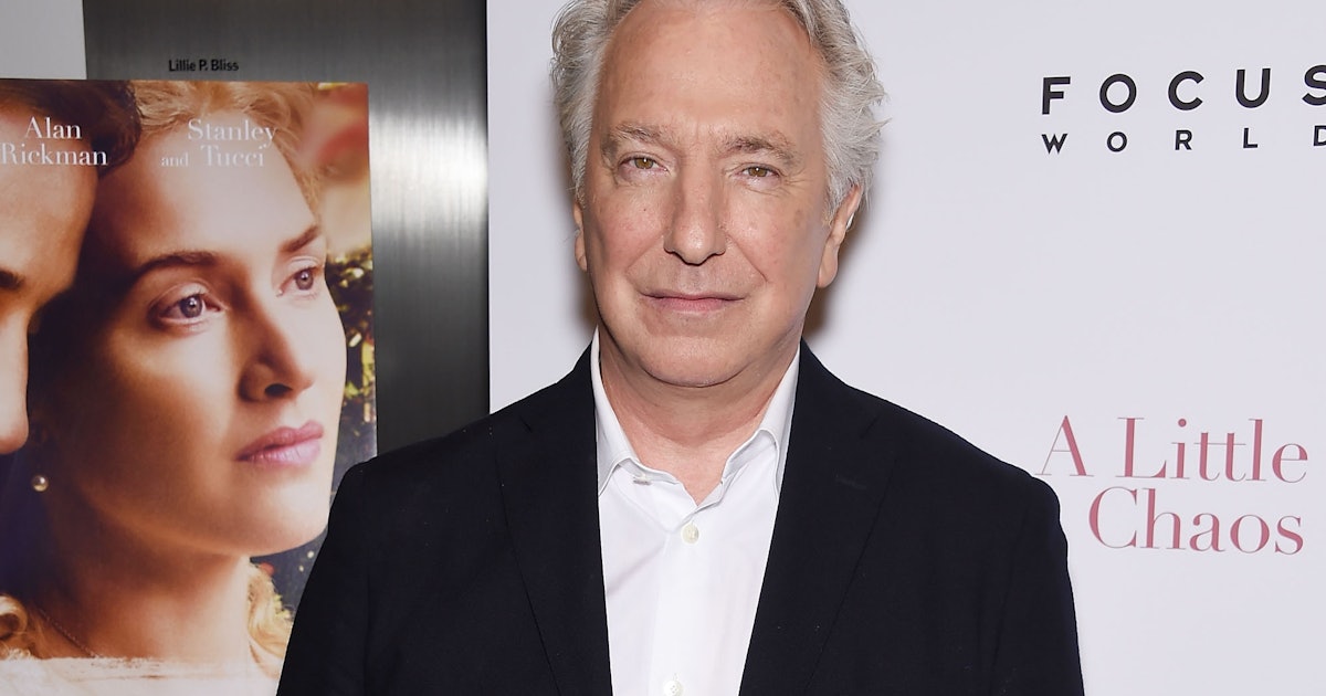 22 Incredible Photos Of Alan Rickman Throughout The Icon's Dazzling ...