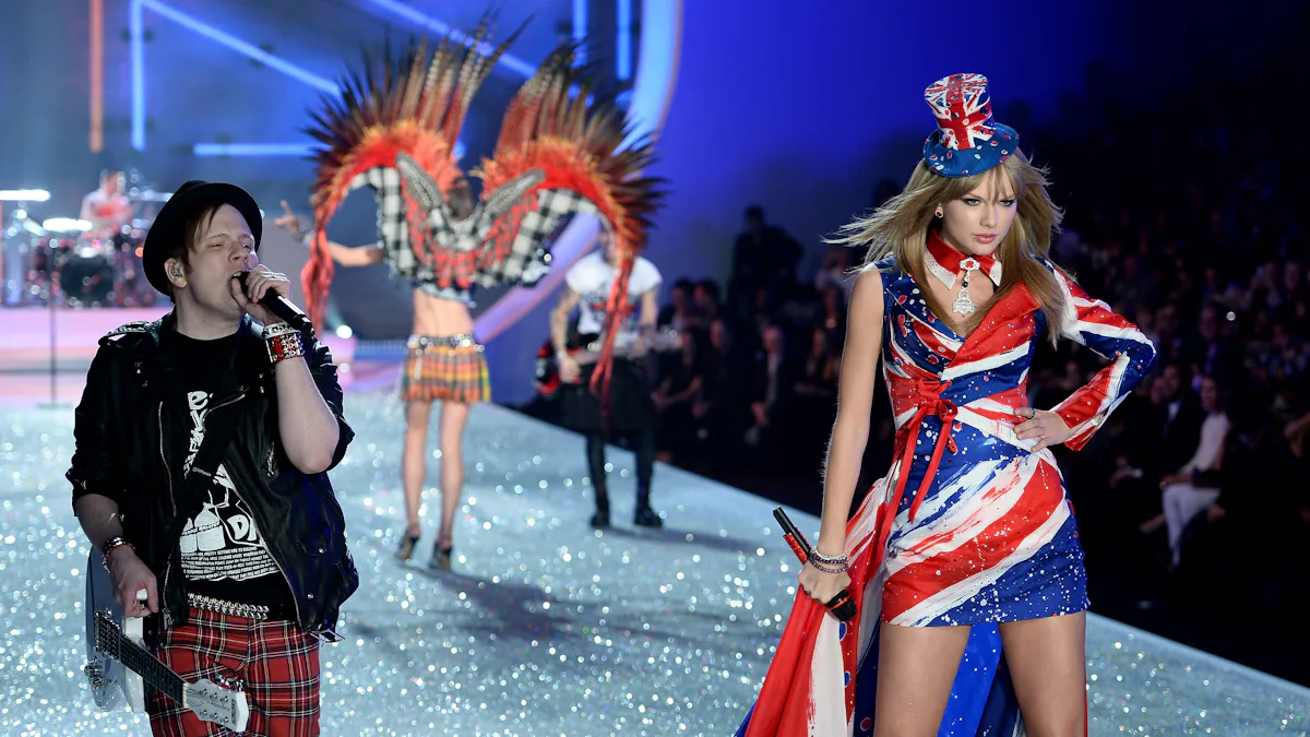 taylor swift vs fashion show dress How Taylor Swift Turned Herself Into a Victoria's Secret Model