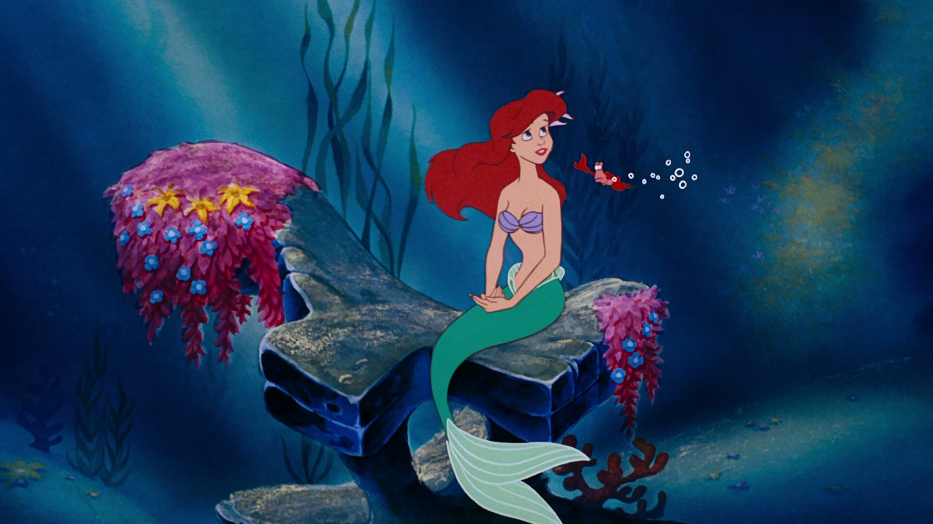 Image result for the little mermaid under the sea