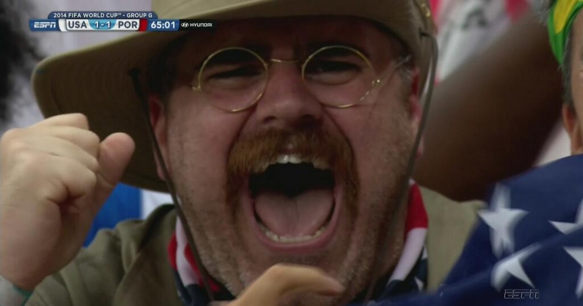 Man Dressed As Teddy Roosevelt At The World Cup Is A Big Fan Of