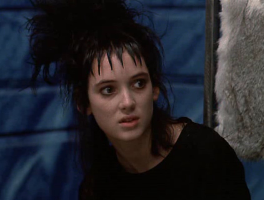 winona ryder beetlejuice outfit