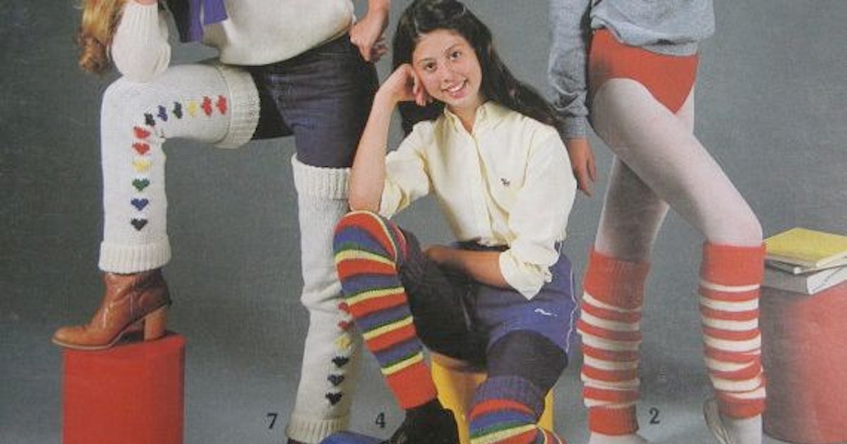 Vintage 80s Leg Warmers -- And perhaps the most bizarre trend of the 80s? Leg  warmers. Essentially scarve…