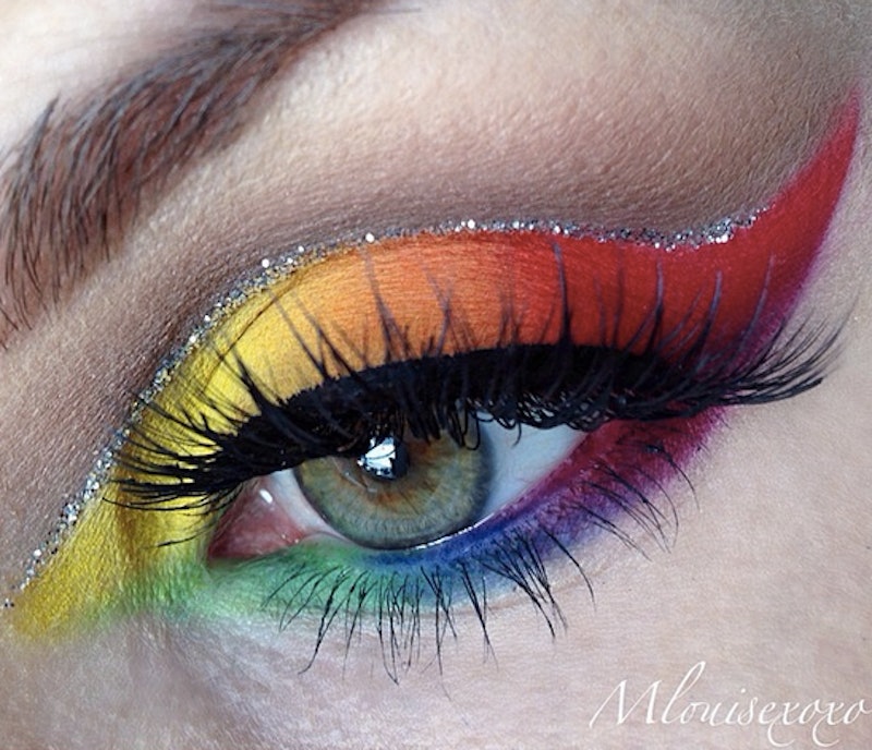 Rainbow Eye Makeup Looks From Instagram