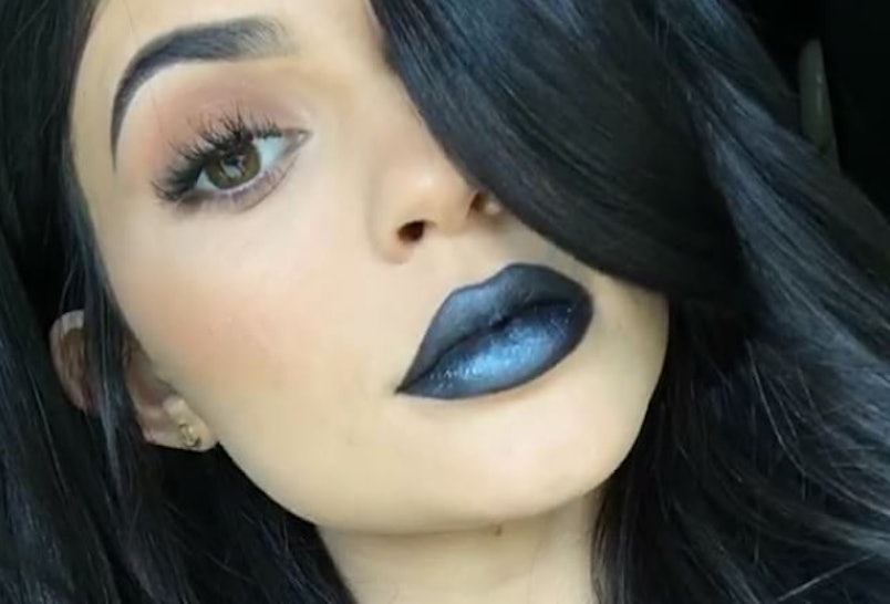 What Is The Kylie Cosmetics Black Lipstick Called The Metal Matte Has