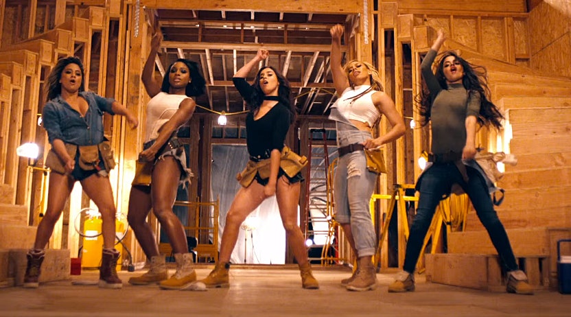work from home song girls