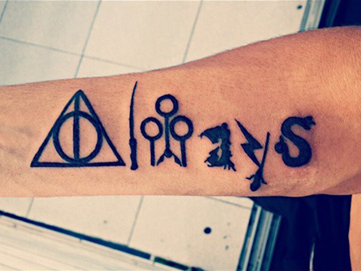 Always Tattoo Harry Potter Font? Here’s Why