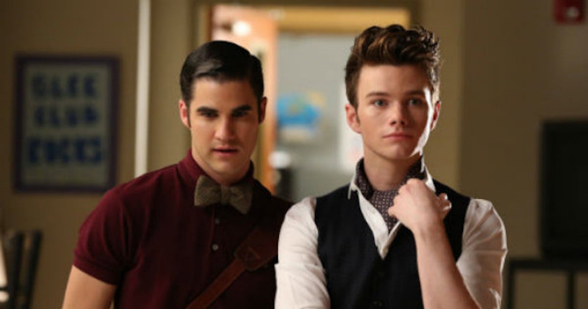 The Klaine Reunion Is Ruined Despite A Kiss From Blaine On Glee When Will These Two Finally Get Together