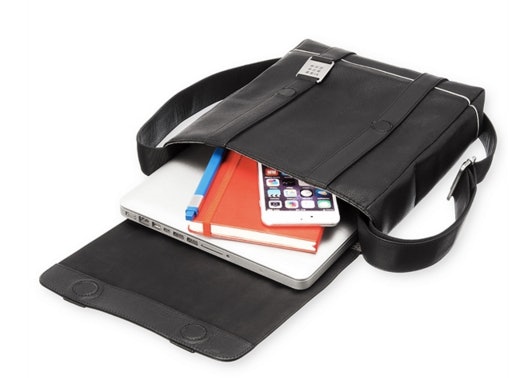 moleskine leather briefcase