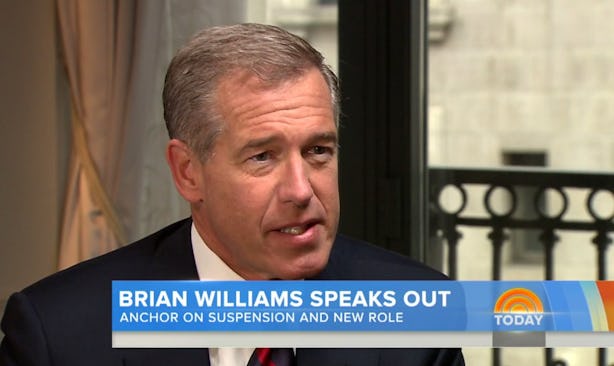 11 Brian Williams Quotes From His 'Today' Show Interview That Suggest