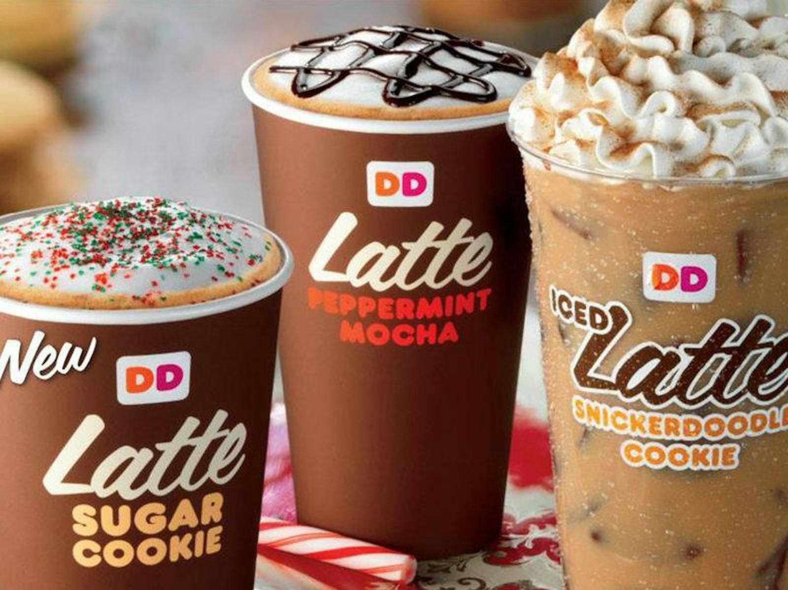 Dunkin’ Donuts Has Cookie-Flavored Lattes Now, and I Don’t Know If I