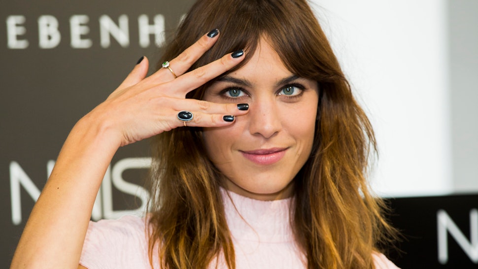 In Honor Of Alexa Chung S New Bangs Here Are 15 Of Her Best Hair