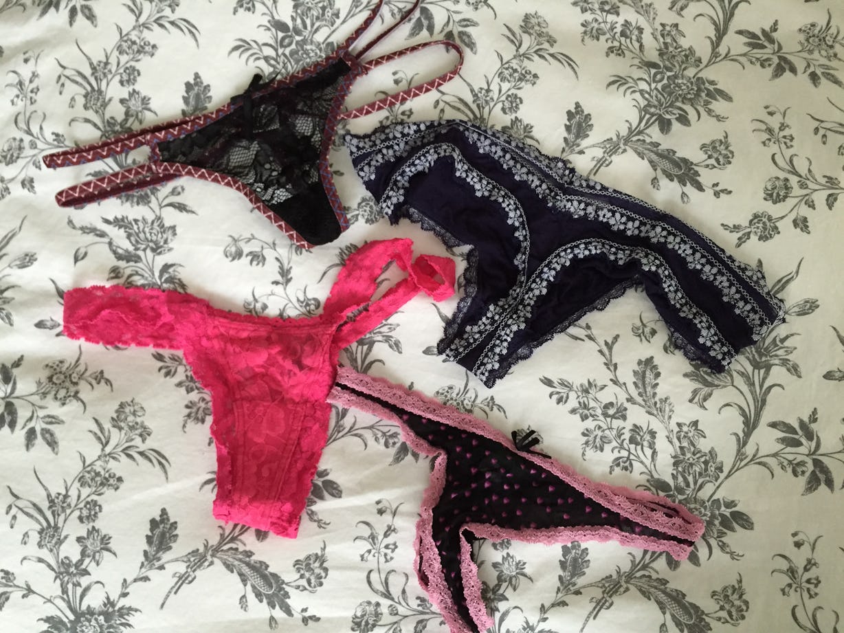 wedged thongs