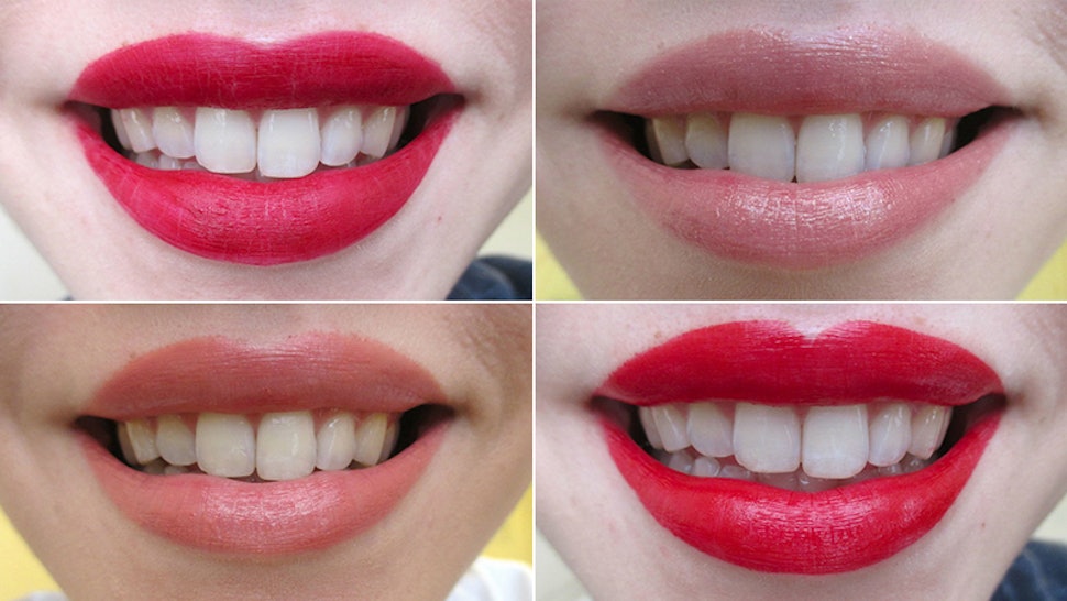 Best lipstick colors to make teeth look white