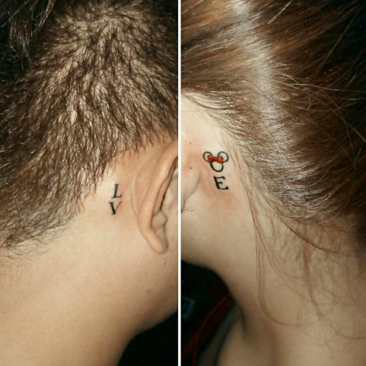 Initials Hidden in a Tattoo: A Love Story