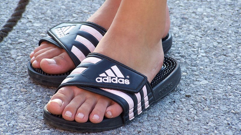 Remembering Spiky Adidas Flip Flops, The Coolest Sandals You Could Own In  Middle School