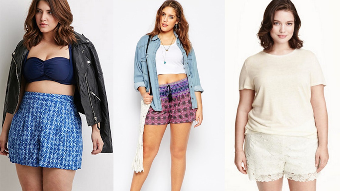 7 Places To Buy Plus Size Shorts For Summer That Are Both Cute & Comfy ...