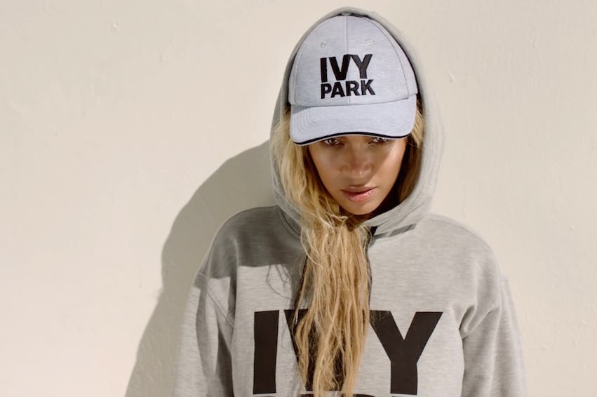 ivy park baseball sweatshirt