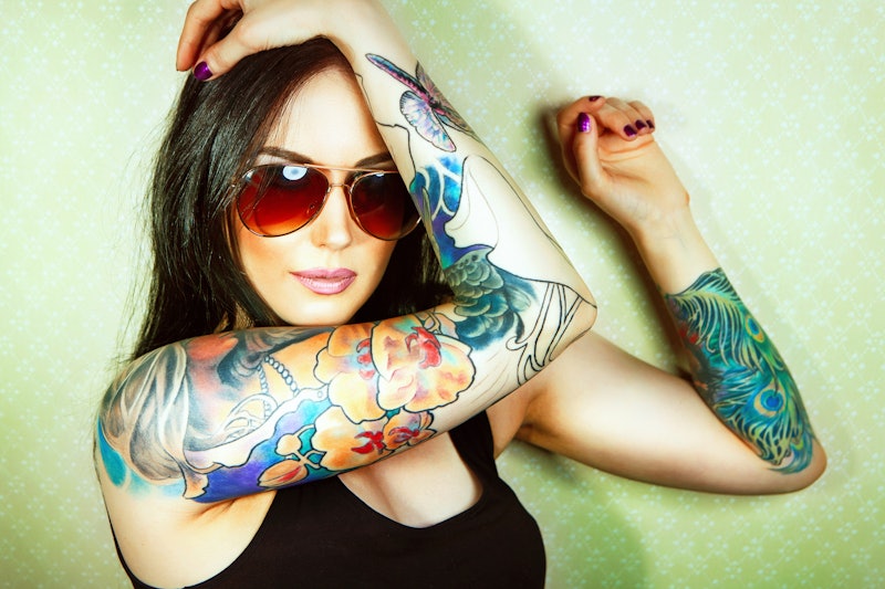 Full Sleeve Tattoo Female