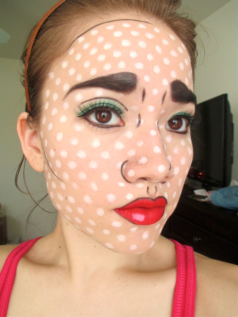 Easy Pop Art Makeup Tutorial Using Products You Already Own, So You Can Easy Pop Art Makeup Tutorial Using Products You Already Own, So You Can