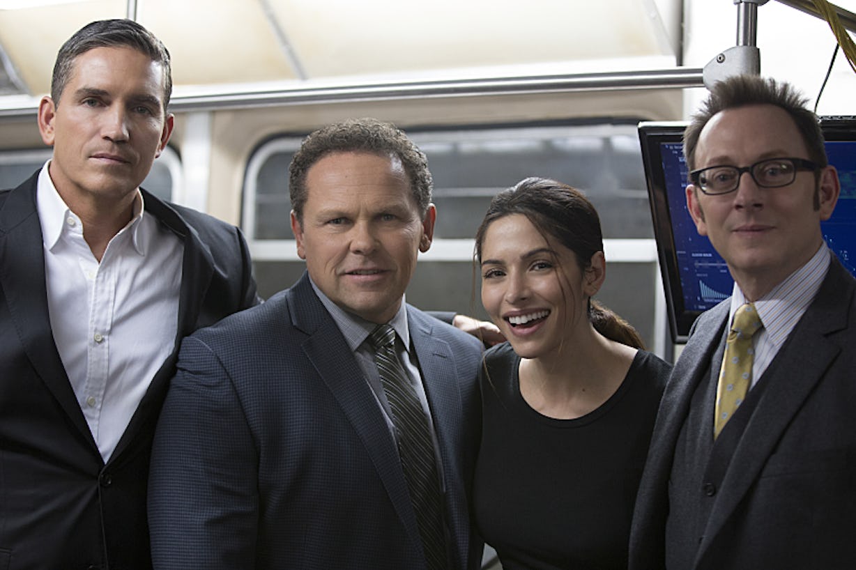The cast of Person Of Interest.