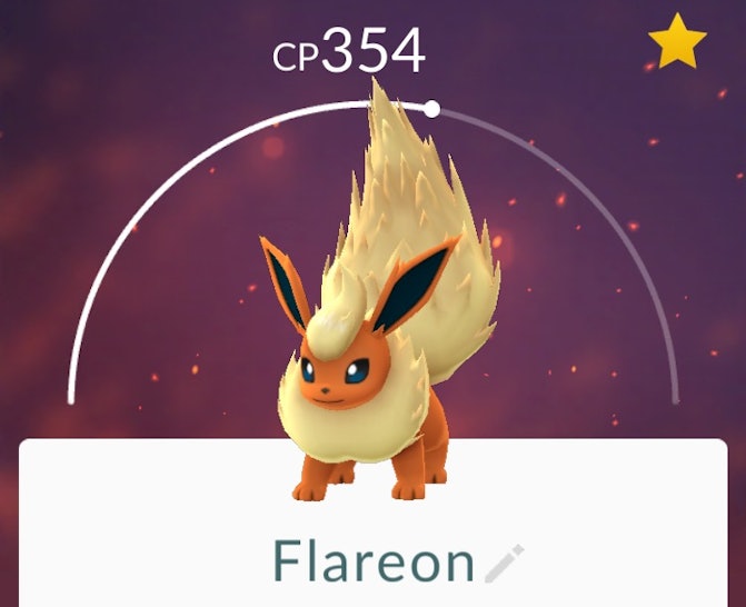 How To Get An Eevee To Evolve Into A Flareon In "Pokemon Go"