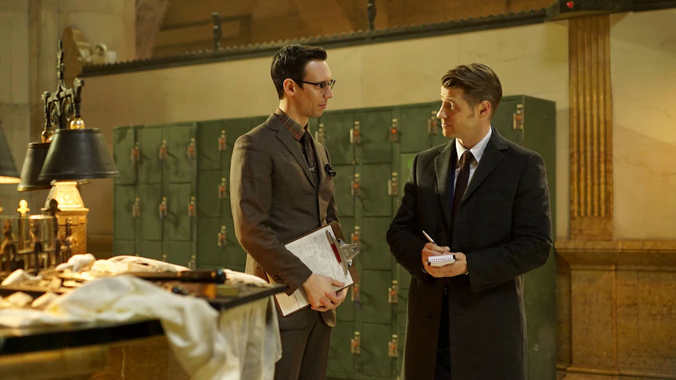The Riddler Gordon The Riddler Sends Jim Gordon To Prison 'Gotham' & Leaves His First ...