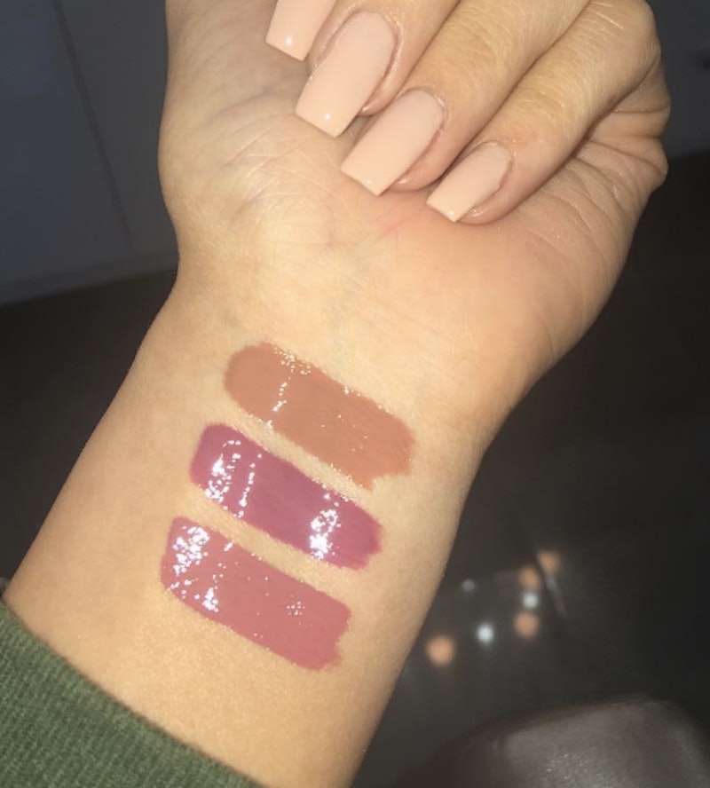 These Swatches Of Kylie Jenner'S New Lip Glosses Will Get You So Excited