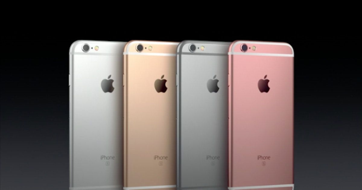 What Colors Does The Iphone 6s Come In Rose Gold Is A Brand New Shade For The Phone