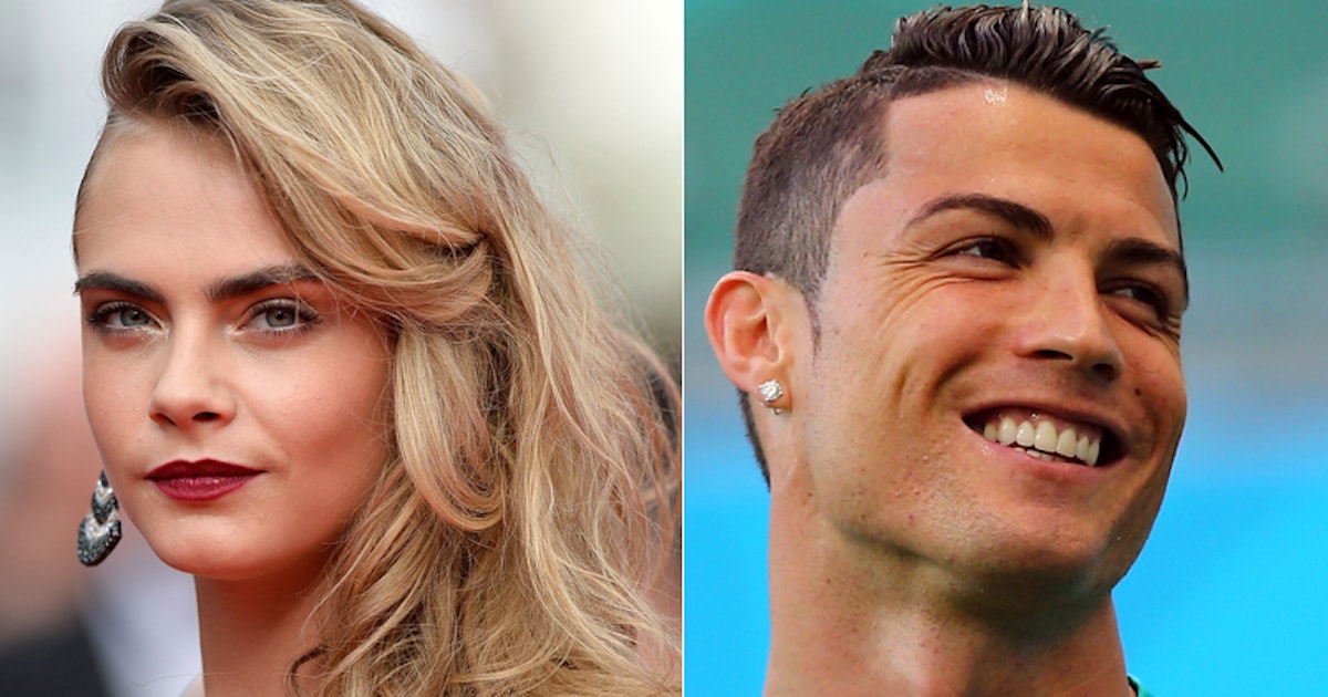 Cristiano Ronaldo's Eyebrows And Cara Delevingne's Eyebrows Face Off In The  Most Epic Beauty Battle