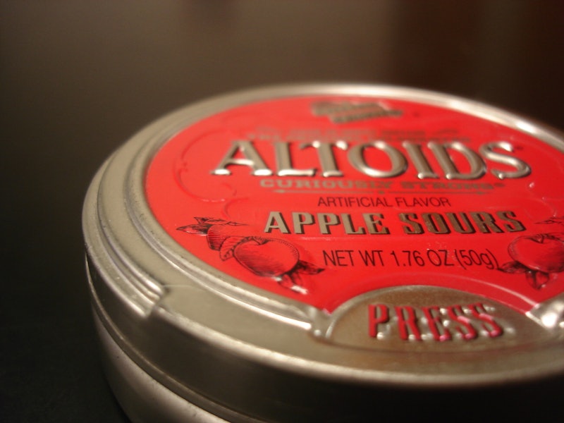 Altoids Raspberry Sours Round Tin Discontinued ✅