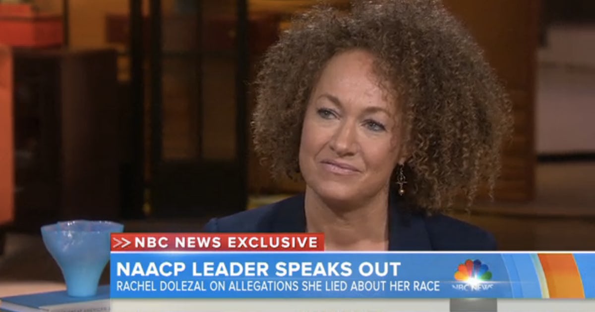 Rachel Dolezal Identifies As Black, She Says On 'Today' Show