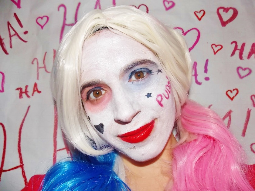 Harley Quinn Inspired Makeup Mugeek Vidalondon
