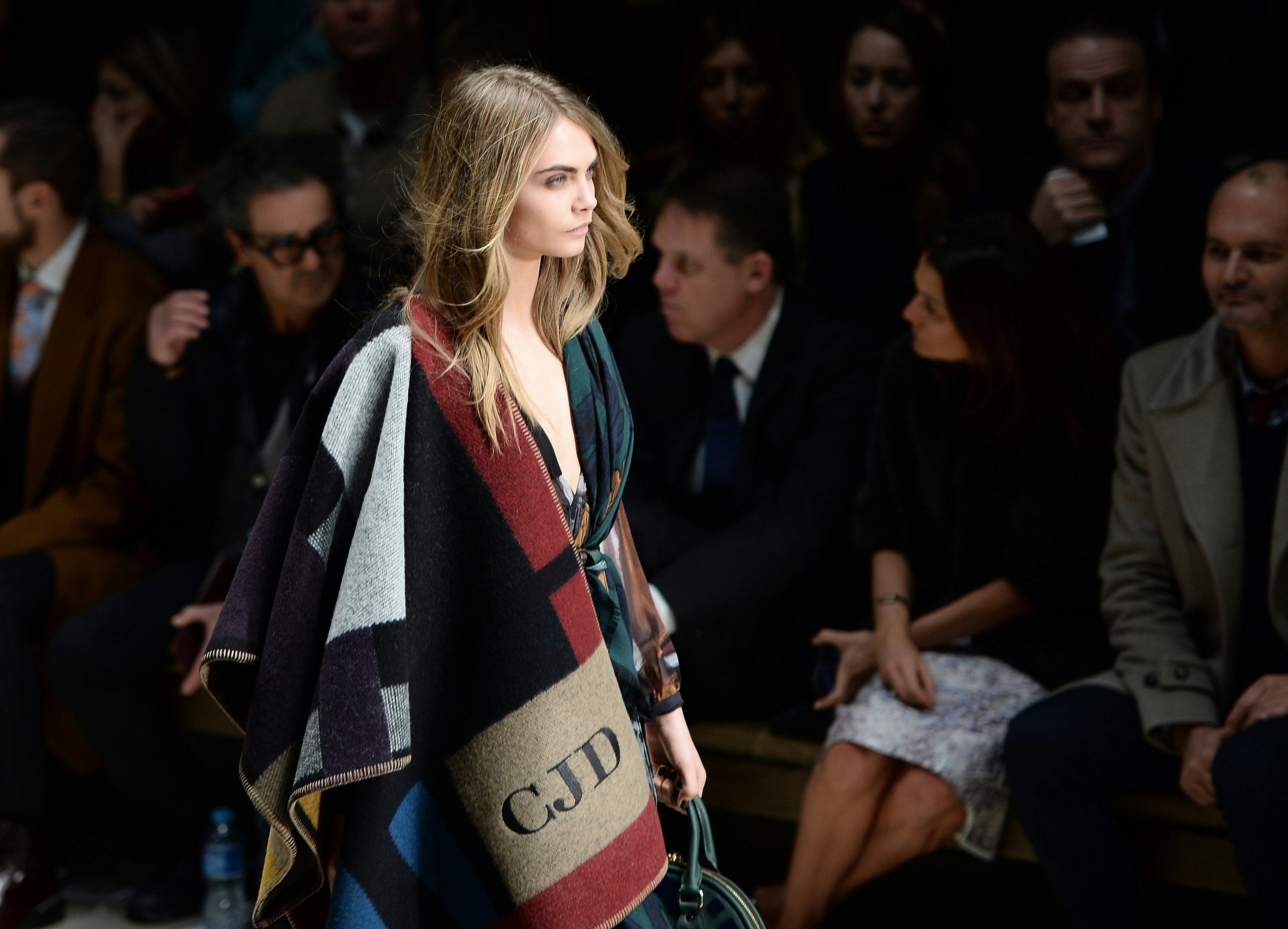 10 Burberry Plaid Wearing Celebs Who Will Definitely Be Hitting The Brand s New Scarf Bar