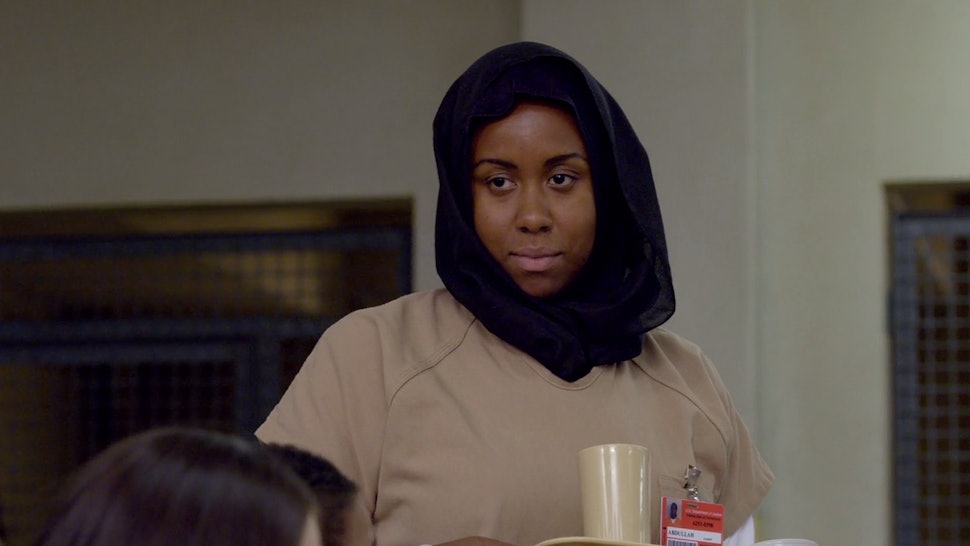 Alison Abdullah Is A Muslim Inmate On 'Orange Is The New Black' & Adds Alison Abdullah Is A Muslim Inmate On 'Orange Is The New Black' & Adds