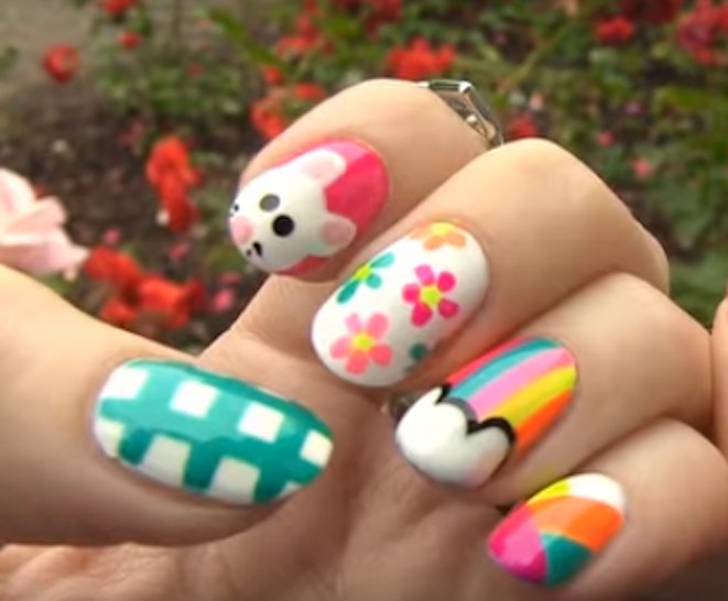 7. Fashionable Nail Art Techniques Used at Spas - wide 5