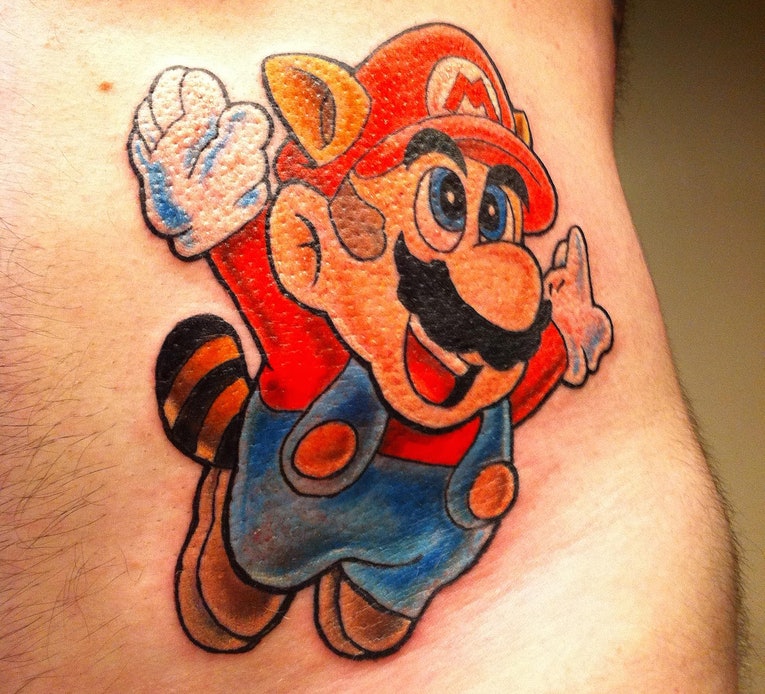 43 Classic Cartoon Character Tattoos To Bring You Back To Childhood