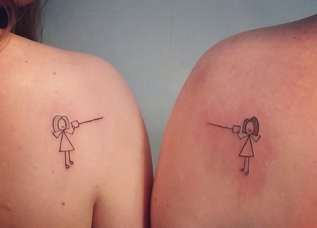 Share more than 88 best friend sister tattoos best  thtantai2